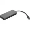 Lenovo 4X90X21427 klēpjdatora dokstacija/portu replikators USB 3.2 Gen 2 (3.1 Gen 2) Type-C pelēks