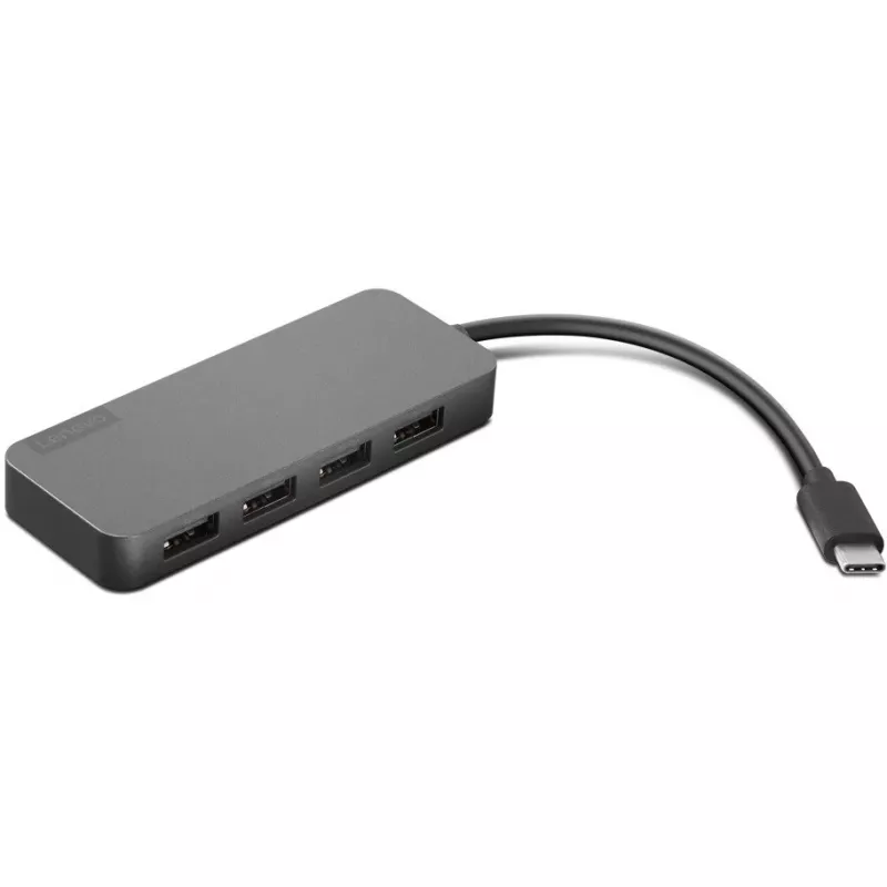 Lenovo 4X90X21427 klēpjdatora dokstacija/portu replikators USB 3.2 Gen 2 (3.1 Gen 2) Type-C pelēks