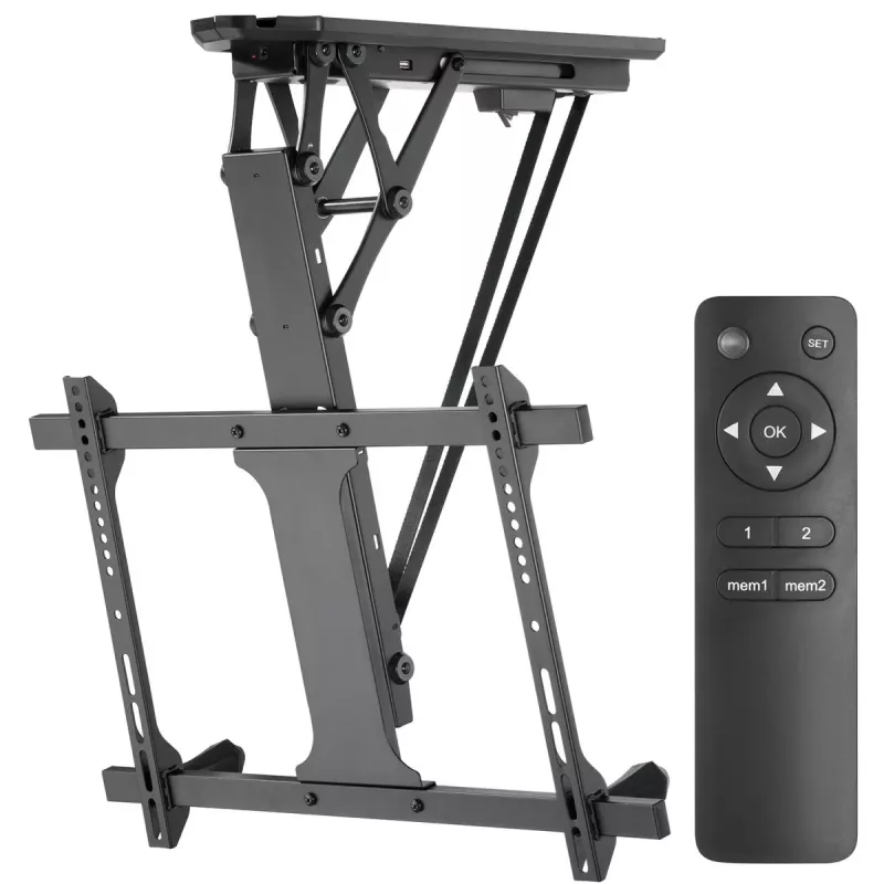 Elektrisks griestu TV stiprinājums MACLEAN MC-880 32–70 collu televizoriem, maks. 35 kg, VESA līdz 600×400