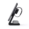 Iekštelpu lādētājs Crong CRG-MSPS-BLK viedpulkstenim melns Lightning USB bezvadu