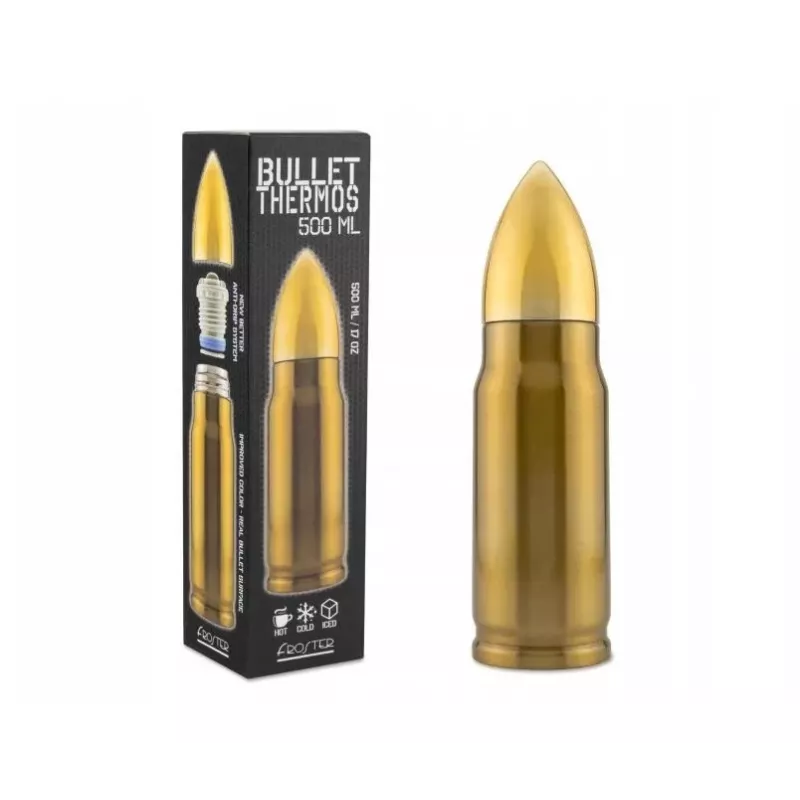 Bullet Brass misiņa termosa pudele 500 ml