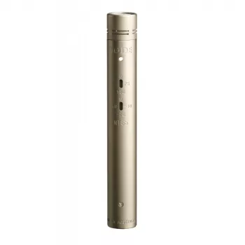 Skatuves/izpildījuma mikrofons RØDE NT55, kardioidāls, vadu XLR-3, -38 dB jutība, 100 Ω, sudrabots