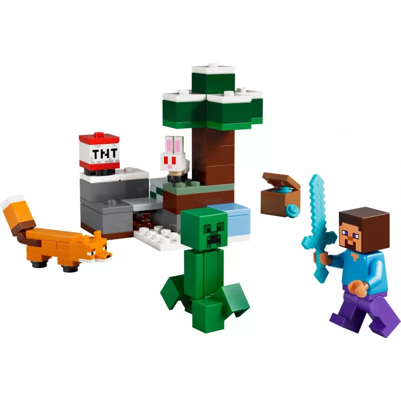 LEGO MINECRAFT 21583 Stīva taigas piedzīvojums