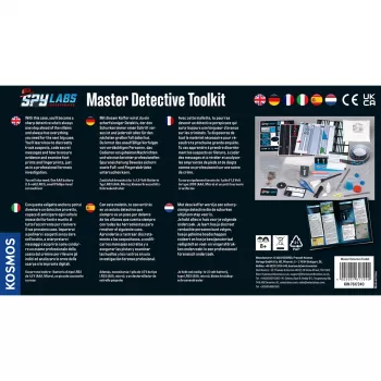 Spy Labs Incorporated Master Detective Toolkit V1, detektīvu komplekta starptautiskā versija
