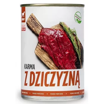 TUF TUF brieža gaļas barība - mitrā suņu barība - 800 g