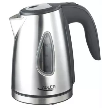 Adler AD 1203 elektriskā tējkanna 1 L Sudraba 1630 W