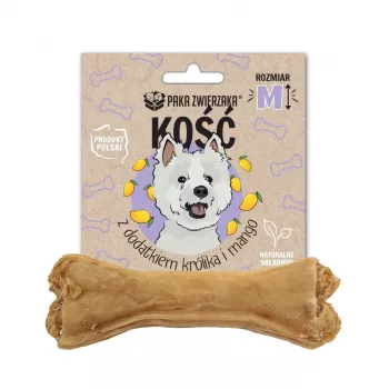 PAKA ZWIERZAKA Kauls ar trusi un mango M 12 cm - suņu kārums - 55g
