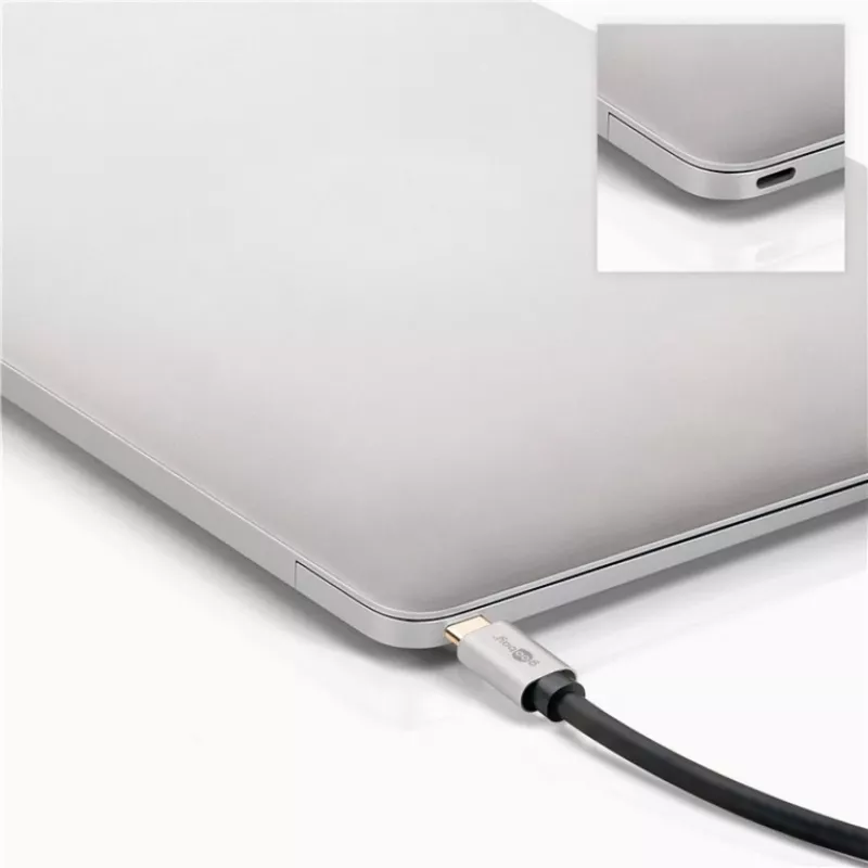 Goobay | USB-C uz DisplayPort adaptera kabelis | 60176 | Type-C | DisplayPort | USB-C uz DisplayPort | 2 m