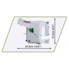 Konstruktoru komplekts Cobi Vācu bunkurs Regelbau 667/642 modelis COBI-3136 – detalizēts klucīšu komplekts