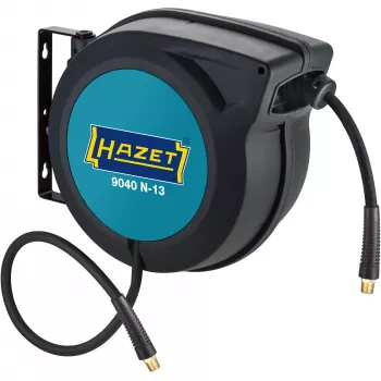 HAZET 9040N-13 - Sienas spole - Automātiska - Funkcionāla - Melna - Zila - Plastmasa - Polimērs - piestiprināma pie sienas