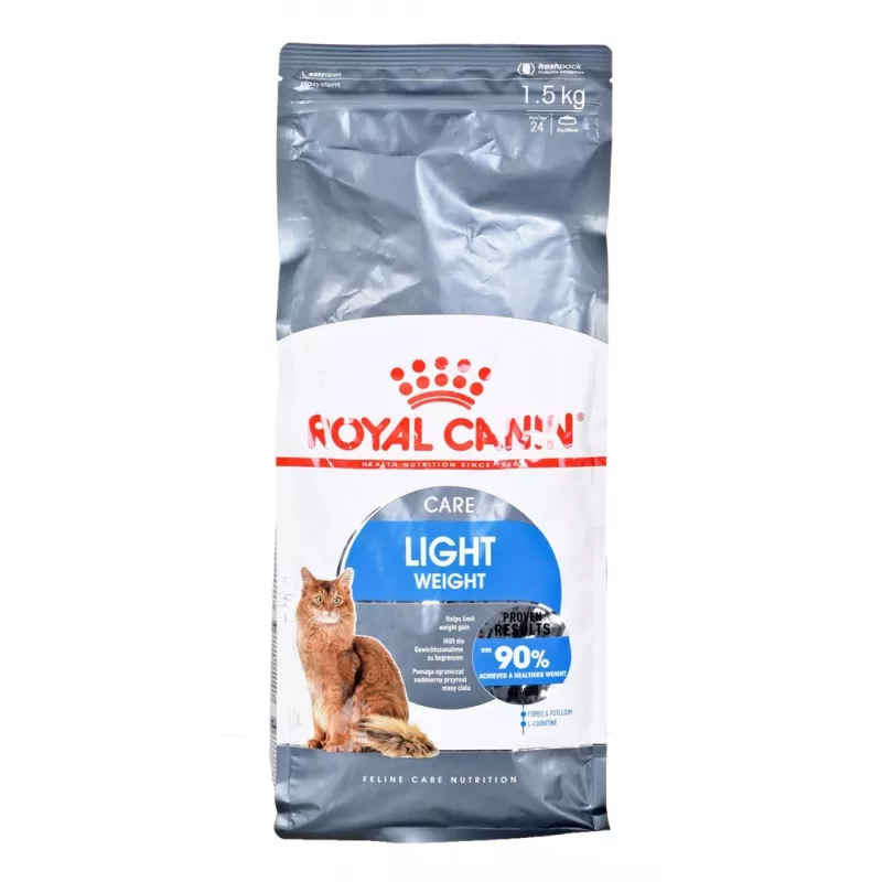 Royal Canin Light Svars Care kaķu sausā barība pieaugušiem kaķiem 1,5 kg