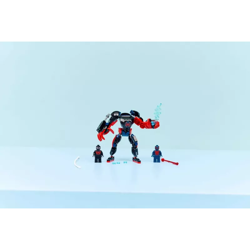LEGO MARVEL 76337 Mailess Morales mehs pret Zirnekļcilvēku 2099