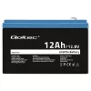 Qoltec LiFePO4 litija dzelzs fosfāta baterija 12,8 V 12 Ah 153,6 Wh ar BMS