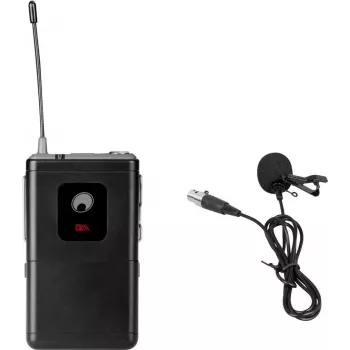 Lavaljē mikrofons Omnitronic UHF-E Series 823.6 MHz lavalier mic