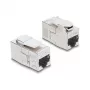 Keystone savienotājs DELOCK RJ45 sieviešu uz RJ45 sieviešu — iekšējais tīkla savienotājs (modelis 90796)