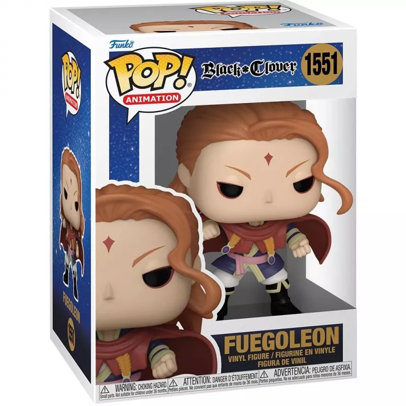 Funko Pop figūra Melns Clover Fuegoleon 10cm (143273)