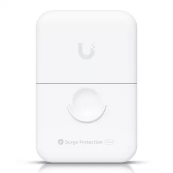 Ethernet pārsprieguma aizsargs UBIQUITI UACC-ETH-SP-Pro — 10 Gbit/s, 600 V, polikarbonāts, balts