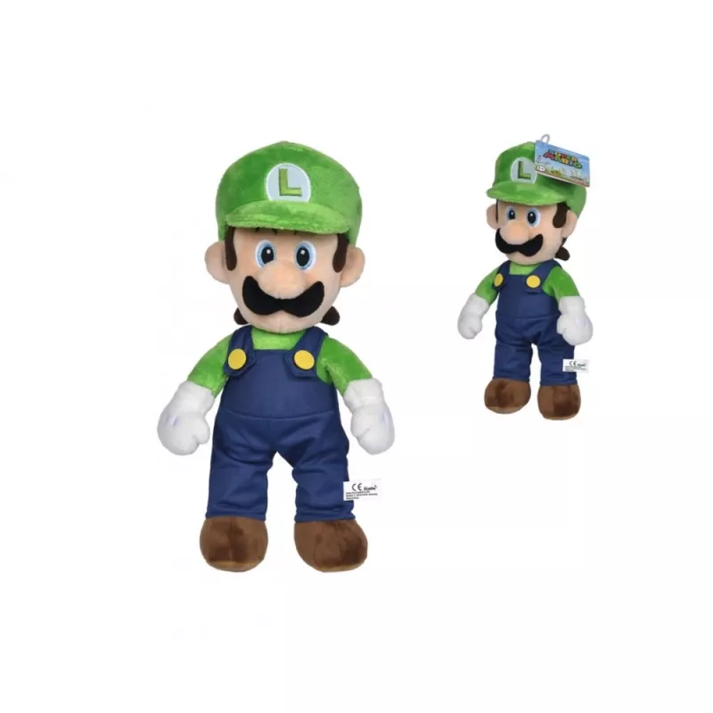 Super Mario, Luidži, plīša rotaļlieta 30 cm