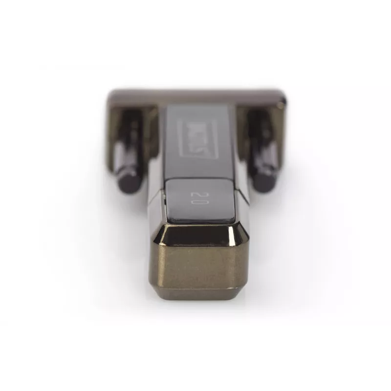 DIGITUS USB 2.0 uz seriālo pārveidotājs DSUB 9M ar USB kabeli 80cm FTDI mikroshēmojums USB 2.0 uz RS232 (FT232RL)