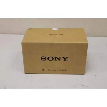 Kino kamera Sony FX30B 35mm maināmu objektīvu (bez XLR) — bojāts iepakojums