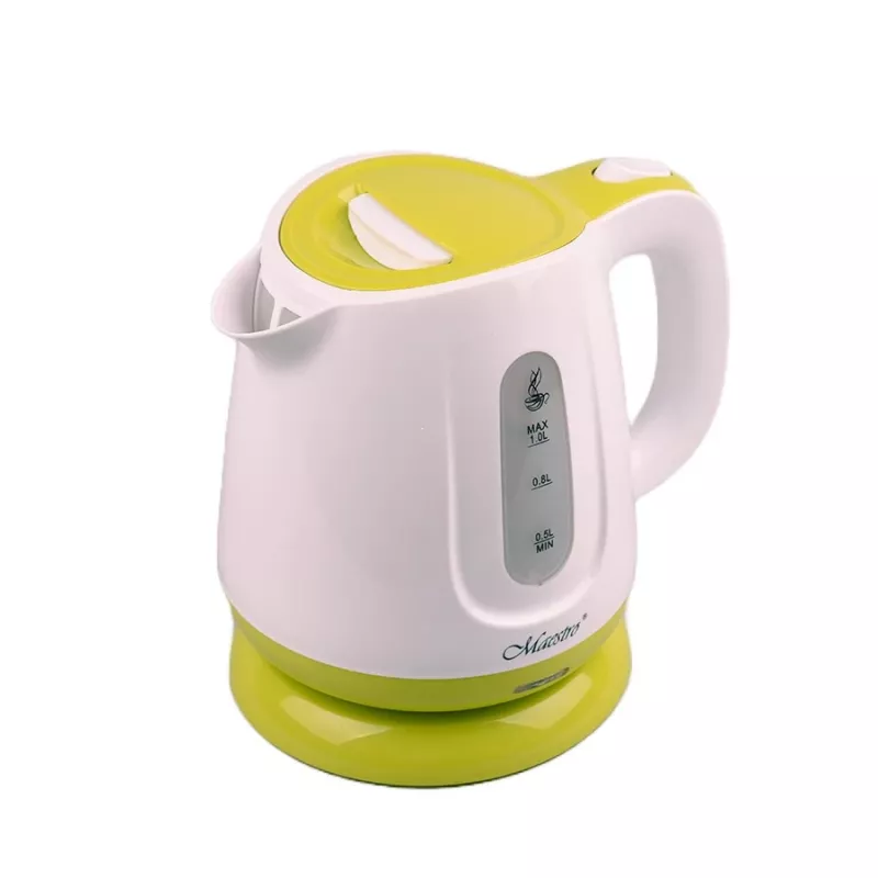 Feel-Maestro MR013 zaļš elektriskais tējkanna 1 L 1100 W Zaļš, Balts