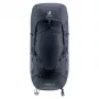Deuter Aircontact Lite 45+10 SL sieviešu pārgājienu mugursoma, melna
