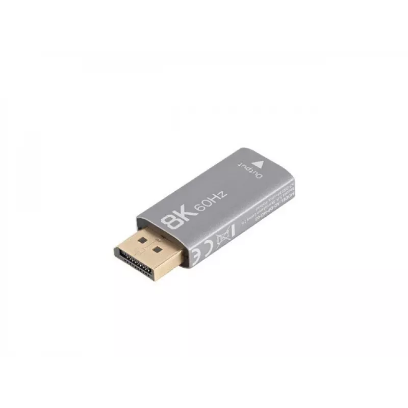 Lanberg AD-DP-HD-03 video kabeļa adapteris 0 m DisplayPort HDMI Sudraba