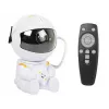 LED Astronauta projektora nakts gaisma
