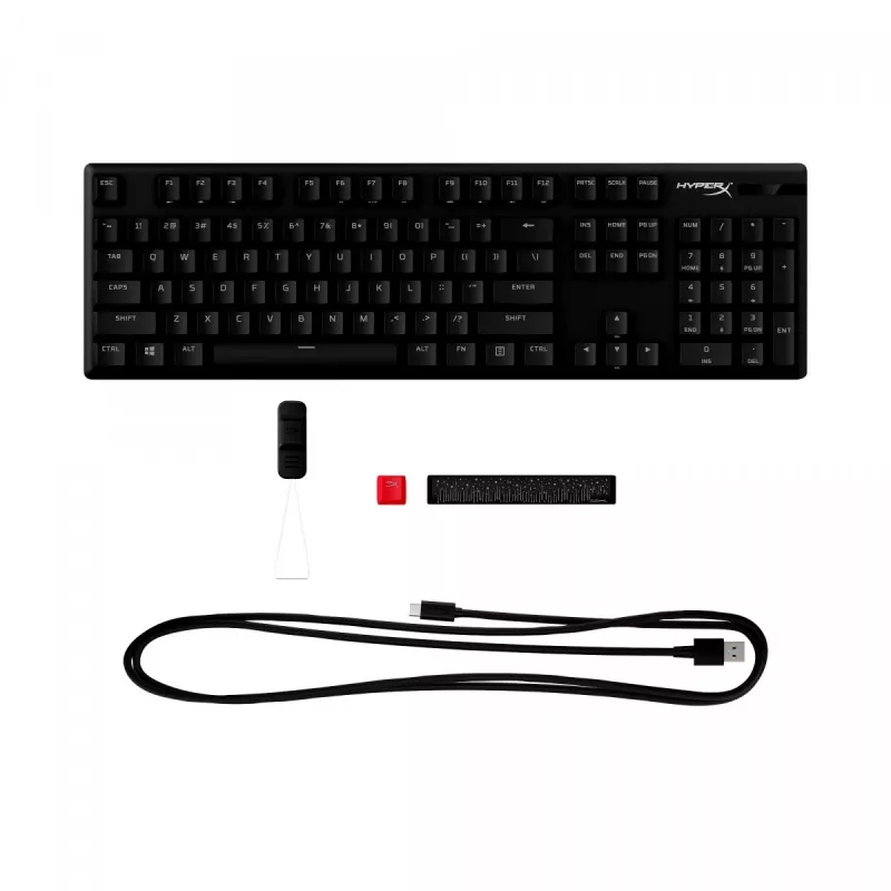 HyperX Alloy Origins PBT HX Red - mehāniskā spēļu tastatūra