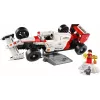 LEGO komplekts McLaren MP4/4 Ayrton Senna 10330 — LEGO ICONS mēroga modeļa eksponāts