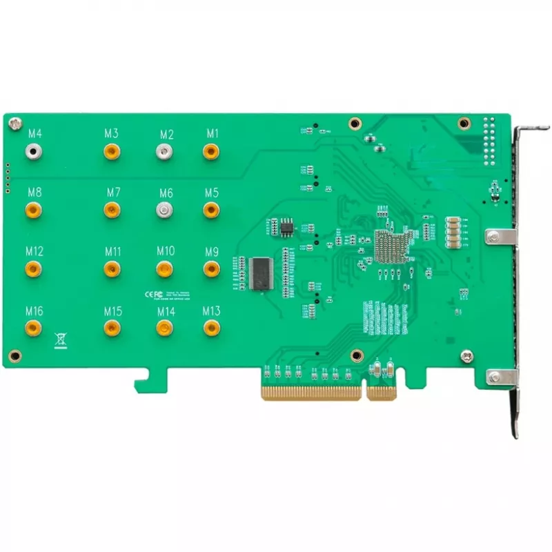 HighPoint resursdatora kopnes adapteris Rocket 1204 PCI-Ex8v3 - 4x M.2 NVMe - NVMe - PCI-Express
