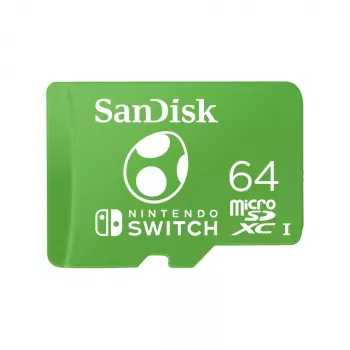 Atmiņas karte SanDisk 64GB MicroSDXC UHS-I SDSQXAO-064G-GN6ZN