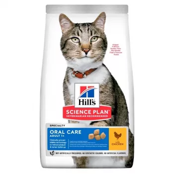 HILL'S SP Adult Oral Care Chicken - sausā kaķu barība - 1.5kg