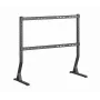 Grīdas televizora statīvs GEMBIRD TVS-D90F-01 45–90 collu televizoriem, tērauda, fiksēts augstums, VESA 200x200–800x400, maks. slodze 60 kg, 970×800×525 mm