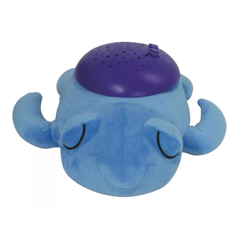 Nakts gaisma Jamara Dreamy Turtle Brīvi stāvoša Zila Violeta