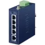 Nepārvaldāms 5 portu Gigabitu Ethernet slēdzis PLANET IGS-500T-E (10/100/1000), zils