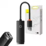 Baseus Lite Series USB–RJ45 tīkla adapteris, 100 Mb/s (melns)
