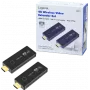 Bezvadu HDMI pārraides komplekts LOGILINK HDW0102 — 30 m diapazons, HDMI bezvadu raidītājs un uztvērējs