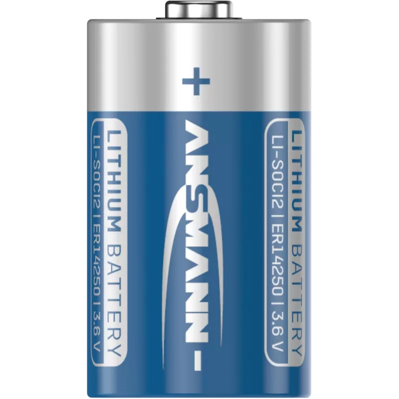 Baterija ANSMANN ER14250 litija-tionilhlorīda 3,6 V 1/2AA