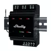 DIN-sliedes viedais relejs Shelly WavePro3, 3 kanālu Z-Wave, 110–240 V, 25 A kanālā, AES-128, DIN uzstādīšana