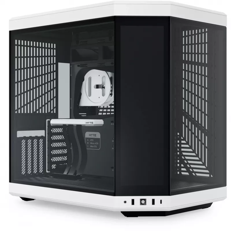 HYTE Y70 Touch Infinite Midi Tower melns, balts