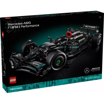 LEGO Technic modela komplekts Mercedes‑AMG F1 W14 E Performance — 1 432 gab., ieteicamais vecums 18+