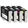 Basetech tintes nomaina Epson T0711, T0712, T0713, T0714 saderīgs kombinētais iepakojums melns, ciāna, fuksīna, dzeltens BTE107 1607,4005-126