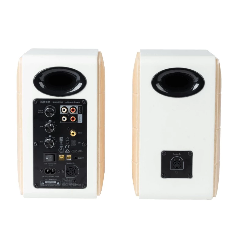 Edifier 2.0 aktīvā Hi-Fi skaļruņu sistēma | S880DB MKII | Bluetooth | Balta | Bezvadu savienojums