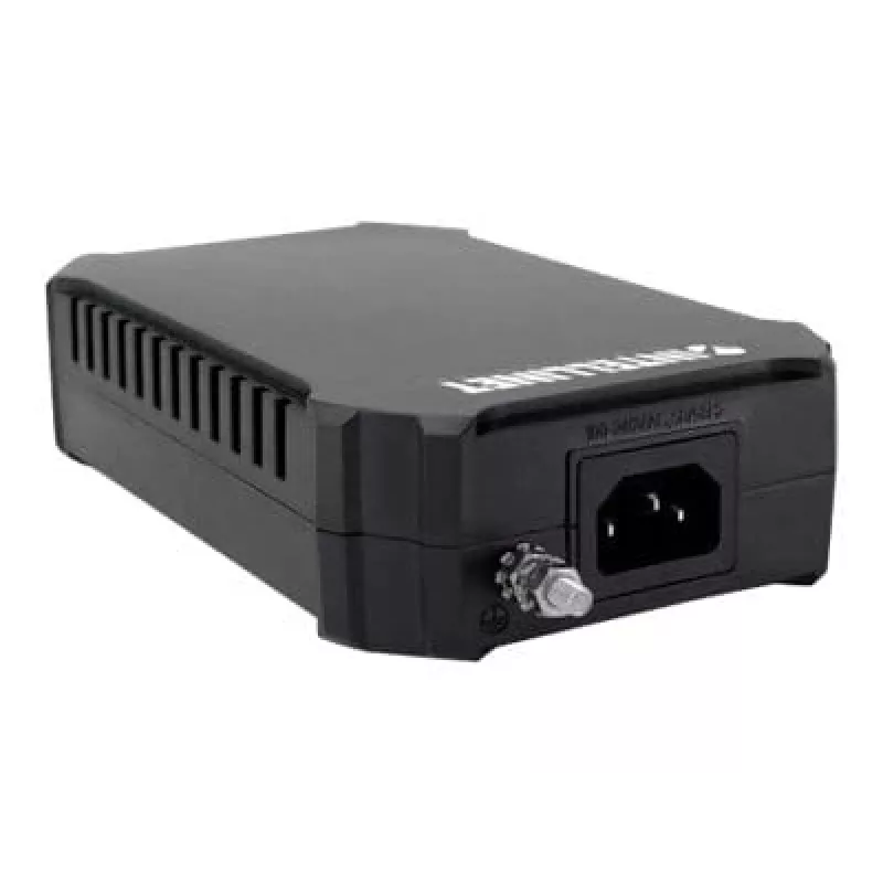 Intellinet Gigabit PoE++ inžektors, viens 95 W ports, atbilst IEEE 802.3bt (4PPoE), plastmasas korpuss, pie sienas stiprināma iespēja