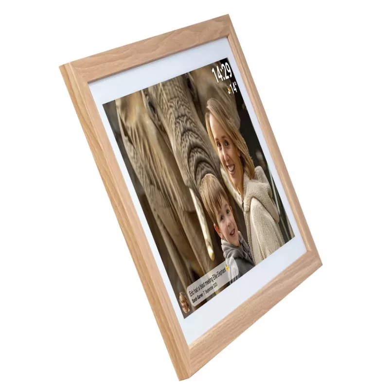 Denver PFF-2162LW digitālais foto rāmis Gaiši brūns 54,6 cm (21,5 inch) Skārienekrāns Wi-Fi