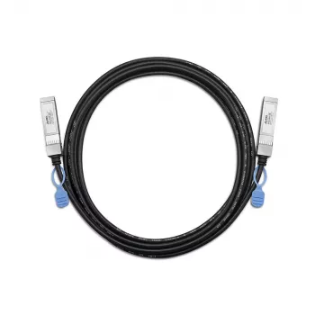 Zyxel DAC10G-3M InfiniBand/optiskās šķiedras kabelis SFP+ Melns