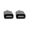 Eaton Tripp Lite Series USB-C kabelis (vīr./vīr.) — USB 2.0, 5A (100W) nomināls, 6 pēdas (1,83 m) — USB kabelis — 24 kontaktu USB-C (vīr.) uz 24 kontaktu USB-C (vīr.) — USB 2.0 — 20 V — 5 A — 1,83 m — veidots