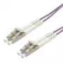 ROLINE LWL-kabelis 50/125µm OM4, LC/LC, Violet 5m (21.15.8755)