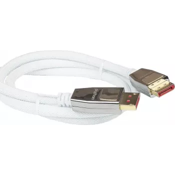 PYTHON savienojuma kabelis DisplayPort 1.4 10m 8K UHD-2 pie 60Hz apzeltīts OFC - Kabelis - Digitālais/Displejs/Video